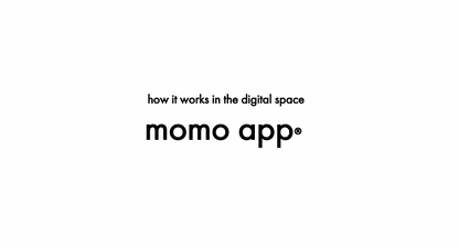 Ankündigung, nicht bestellbar! Die neue momo app® (im Laufe 2026)